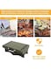 Generic Outdoor BBQ Portable Iron Charcoal BBQ Grill Non-Stick Surface Foldable Barbecue Grill For Family Home Outdoor Camping