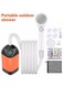 Generic Outdoor Camping Shower Portable Electric Shower Pump Waterproof Outdoor Shower With Digital Display For Camping Hiking Travel