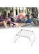Generic Outdoor Foldable Barbecue Stand Stainless Steel Barbecue Stand Portable Cooking Rack Camping Grill, Barbecue Utensils