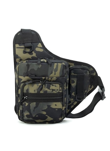 Generic Outdoor Hiking Nylon Edc Tactical Utility Sling Shoulder Bag Fishing Messenger Bag