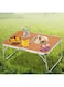 Generic Outdoor Picnic Camping Table Aluminum Alloy Lightweight Portable Folding Camping Table