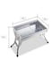 Generic Outdoor Portable Barbecue Grill Foldable Camping Charcoal Stove Stainless Steel