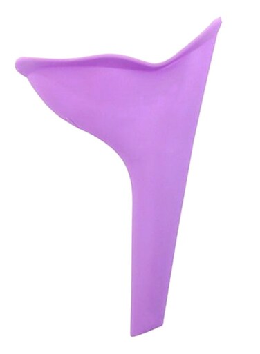 Generic Outdoor Travel Stand Up Pee Urination Device Purple