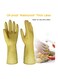 Generic Pair Of Household Cleaning Gloves Yellow M