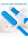 Generic Pet Hair Remover Brush - Fur Lint Roller With Self-Cleaning Efficient Fur Connector Removal Tool Hair Remover For Clothing Furniture Sofa Carpet Car Seat