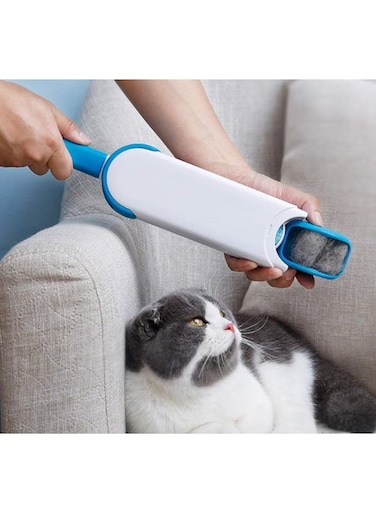 Generic Pet Hair Remover Brush - Fur Lint Roller With Self-Cleaning Efficient Fur Connector Removal Tool Hair Remover For Clothing Furniture Sofa Carpet Car Seat