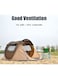 Generic Pop-Up Camping Tent Windproof Waterproof Large Automatic Tent For Hiking Camping For Outdoor Parties Family Camping Tent Outdoor Size: 250*150*105Cm