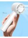 Generic Portable Adjustable Mini Bladeless Turbine Rechargeable Fan Summer Artifact With Long Battery Life For Indoor Outdoor Travelling