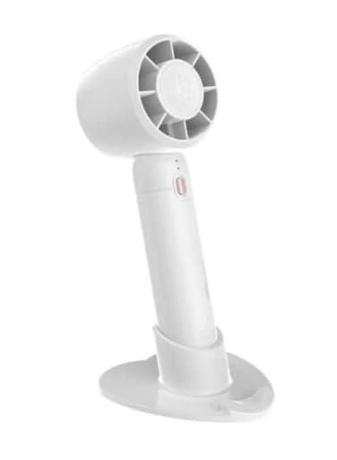 Generic Portable Adjustable Mini Bladeless Turbine Rechargeable Fan Summer Artifact With Long Battery Life For Indoor Outdoor Travelling