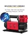 Generic Portable Air Compressor, 180L/M 150 Psi Car Tire Air Pump, Single Stage Automatic Inflator For SUVs, Rvs, Bikes Csk-102-15