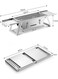 Generic Portable Charcoal Grill Folding Barbecue Stainless Steel Tabletop For Outdoor With Carry Bag
