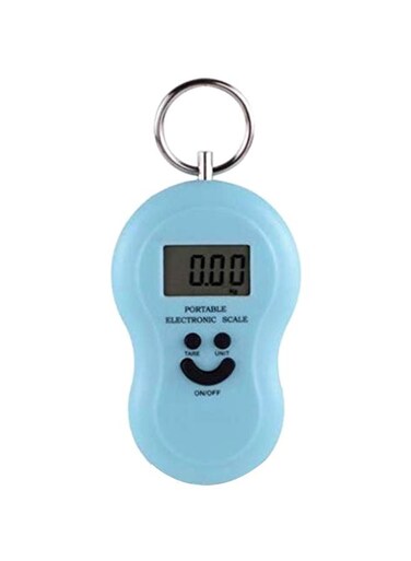 Generic Portable Digital Scale Blue