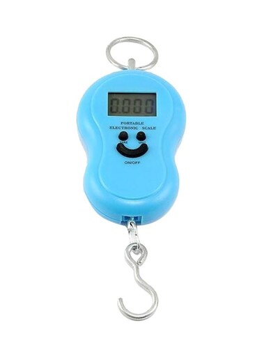 Generic Portable Digital Scale Blue
