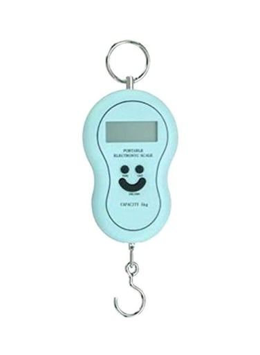 Generic Portable Electronic Scale Blue