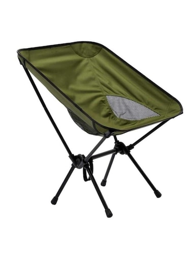 Generic Portable Green Foldable Lawn Chair For Camping And Outdoor Activities