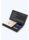 Generic Portable LCD Electronic Digital Scale Black/Silver 12.7X1.8X7.5cm