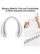 Generic Portable Neck Fan For Travel And Personal Cooling, Compact And Powerful Airflow, Hands-Free Bladeless Design, USB Rechargeable, Long Lifespan, Adjustable Speeds