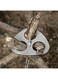 Generic Portable Outdoor Stainless Steel Hanging Pot Rack Triangular Bracket Hanger Camping Bonfire Storage Rack
