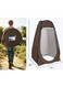 Generic Portable Rainproof Sunscreen Camping Tent Change Clothes Shower Size: 120*120*190Cm