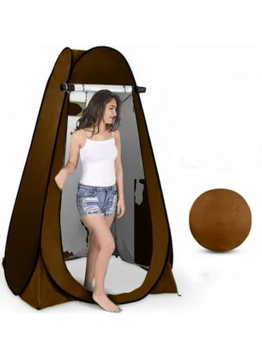 Generic Portable Rainproof Sunscreen Camping Tent Change Clothes Shower Size: 120*120*190Cm