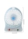 Generic Portable USB Rechargeable LED Fan Air Cooler Mini Operated Desk Battery Optional