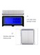 Generic Professional Mini LCD Scale Silver/Blue/Black
