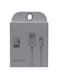 Generic Quick Charge Data Cable For iPhone, White 1M