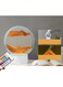 Generic Quicksand 3D Landscape Flowing Sand Picture Hourglass LED Desk Night Light Home Decor