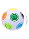 Generic Rainbow Ball Puzzle Cube Fidget Ball En-P2154 7Cm