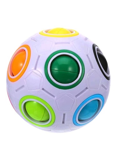 Generic Rainbow Ball Puzzle Cube Fidget Ball En-P2154 7Cm