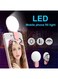 Generic Rechargeable Portable Adjustable Clip-On Mini Selfie Ring Light For Phone With Led
