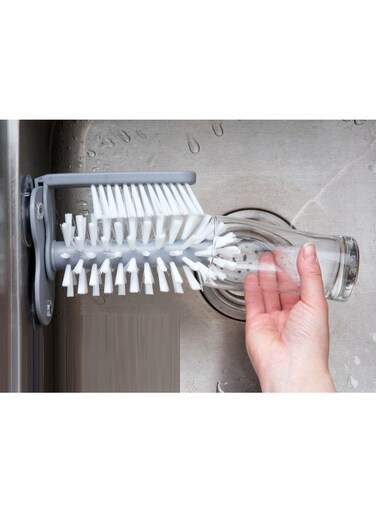 Generic Rotating Cup Brush - Kitchen Water Cup And Thermos Cleaner, Detachable Lazy Brush, Wall-Mounted Glass Cup Brush, Creative Cleaning Tool