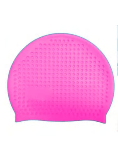 قبعة سباحة سانتيف العامة المقاومة للماء للبالغين، مصنوعة من السيليكون المتين وغير القابل للانزلاق، مناسبة لجميع المقاسات