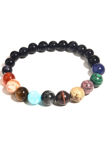 Generic Sandstone Starry Sky Solar System Planet Bracelet