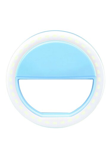 Generic Selfie LED Ring Light Blue