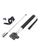 Generic Selfie Monopod With Mobile Holder Clip Black