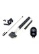 Generic Selfie Stick Monopod With Bluetooth Remote Shutter Black