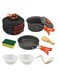 Generic Set Of Camping Cookware For Backpack Cookware Pot And Pans Set, Survival Cooking Kit For Hiking Cooking Gear Outdoor Cooking And Picnic, Hiking,