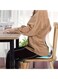 Generic Sitting Posture Correction Chair Ergonomic Lower Back Support For Floor Seat Size: 31*29*29Cm