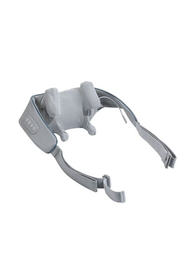 شال تدليك صغير الحجم للعضلات شبه المنحرفة والرقبة والكتفين، مزود بخاصية التسخين والعجن، وتدليك الظهر، متعدد الوظائف كهربائياً