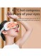 Generic Smart Foldable Eye Massager With Bluetooth Function, Heat Therapy, Rechargeable, Air Pressure Eye Care, Relieves Eye Fatigue, Soothes The Eyes, Promotes Eye Blood