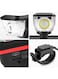 Generic Solar Powered Rechargeable Bike Light 11X3.5X4Cm