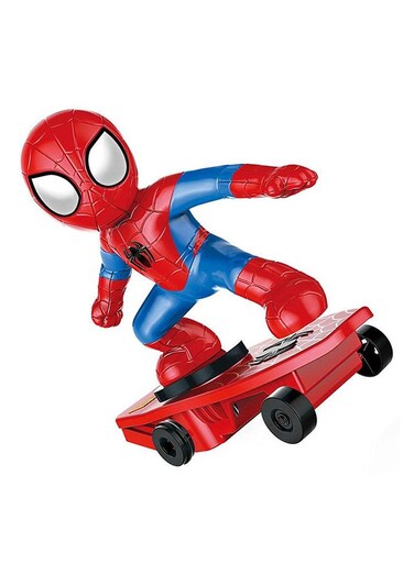Generic Spider Man With Skateboard Multicolour