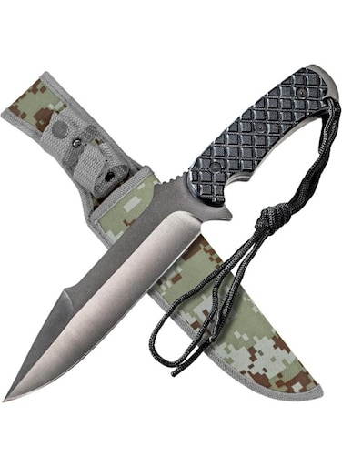 Generic Stainless Steel Camping Knife With Sheath Full Tang Survival Knife