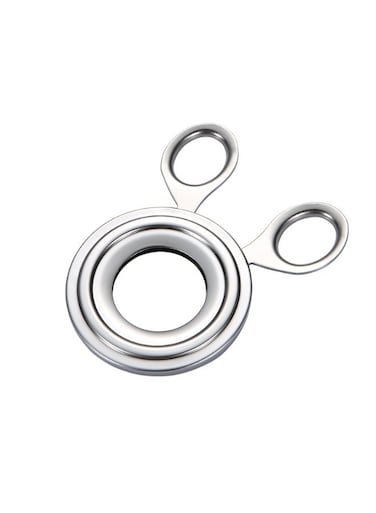 Generic Stainless Steel Manual Egg Opener Egg Shell Breaking Tool Quick Opening Egg Shell Cutter