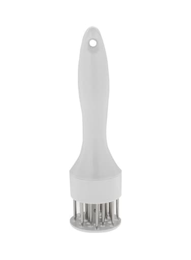 Generic Stainless Steel Meat Tenderizer White/Silver 20X5X5cm