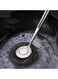 Generic Stainless Steel Pot Brush Kitchen Long Handle Pot Washing Dish Cleaning Brush Steel Wire