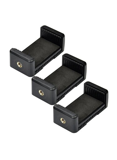 Generic Stand Clip Tripod Holder And Mount Adapter Black