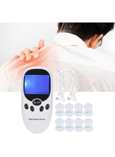 Generic Stimulation Device With 8 Electrode Pads Muscle Stimulator For Muscle Building, Pain Relief, Muscle Training