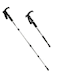 Generic Telescopic Lightweight Elderly Trekking Poles Aluminum Alloy Walking Stick Outdoor Foldable Walking Stick For Hiking Travel